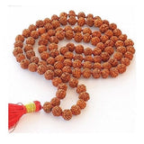 5 Mukhi Indonesian Rudraksha Mala (108 Beads) – Spiritual Protection & Peace