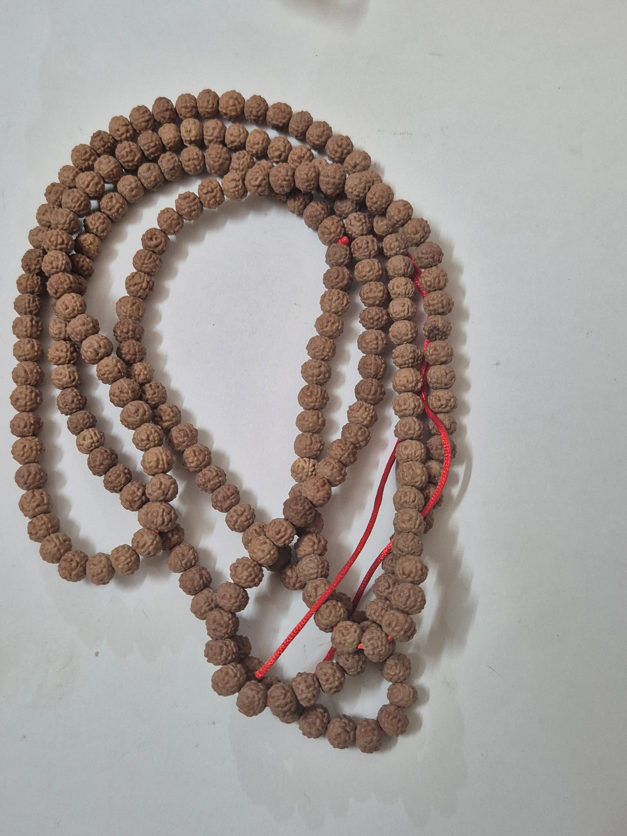 5 Mukhi Indonesian Rudraksha Mala 200 Beads