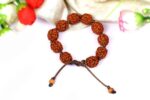 5 mukhi Guru bracelet in thread - 15mm - Image 2