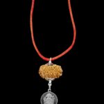Lord Hanuman Kavach 11 Mukhi Rudraksha With Silver Yantra