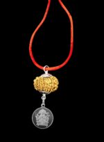 Lord Hanuman Kavach 14 Mukhi Rudraksha With Silver Yantra