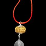 Mahamritunjaya Kavach 14 Mukhi Rudraksha With Silver Yantra